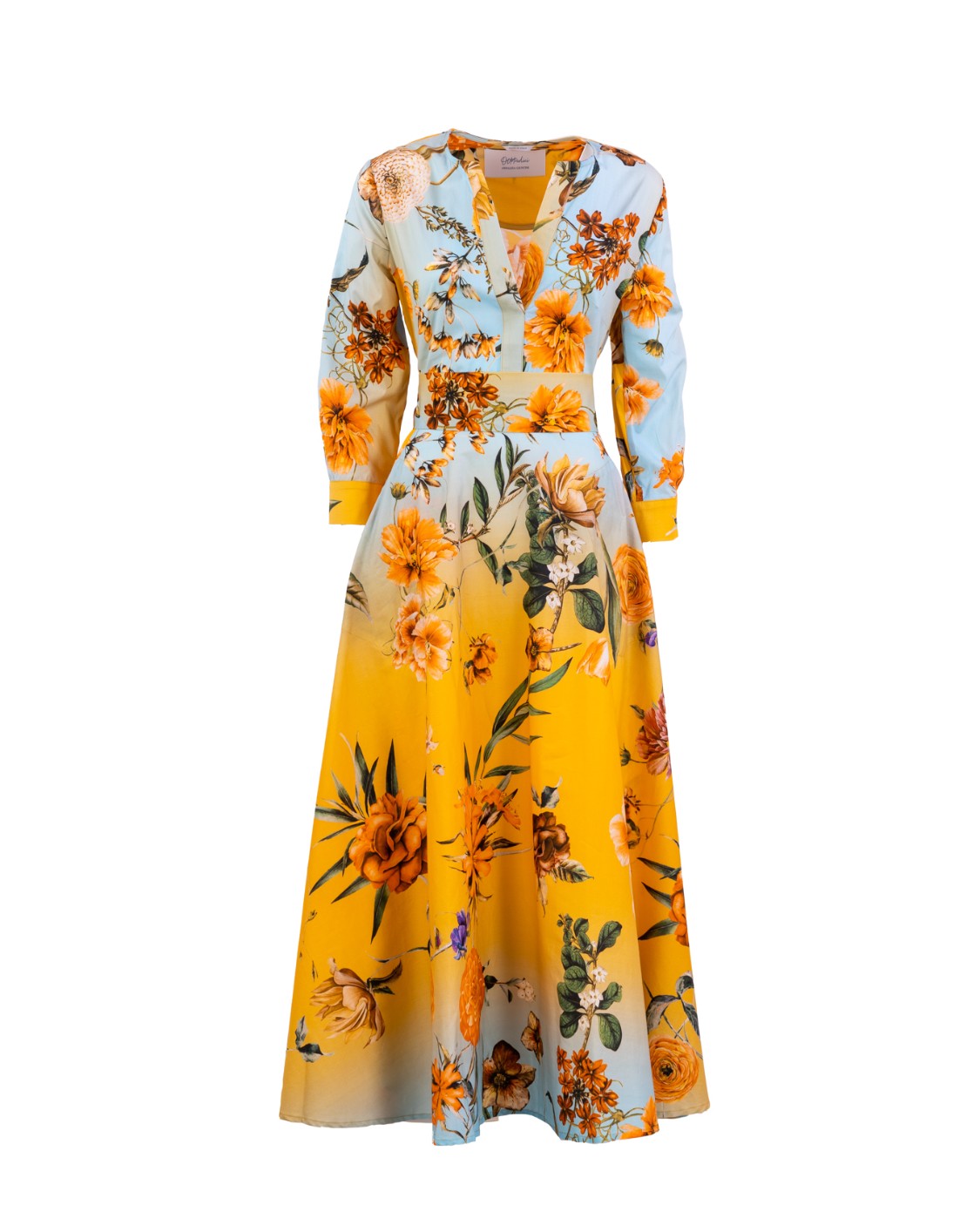 shop OTTOTREDICI Saldi Abito: Ottotredici abito "Petunia".
Abito in cotone con fiori.
Maniche a 3/4.
Scollo V.
Cintura removibile sul punto vita.
Composizione: 97% Cotone 3% Elastan.
Fabbricato in Italia.. PETUNIA-40270 number 2763580